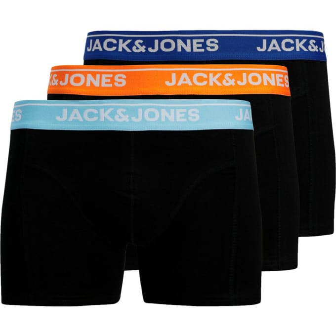 JACK&JONES - JACTHEODORE SOLID TRUNKS 3 PACK SN - Heren - Onderbroeken