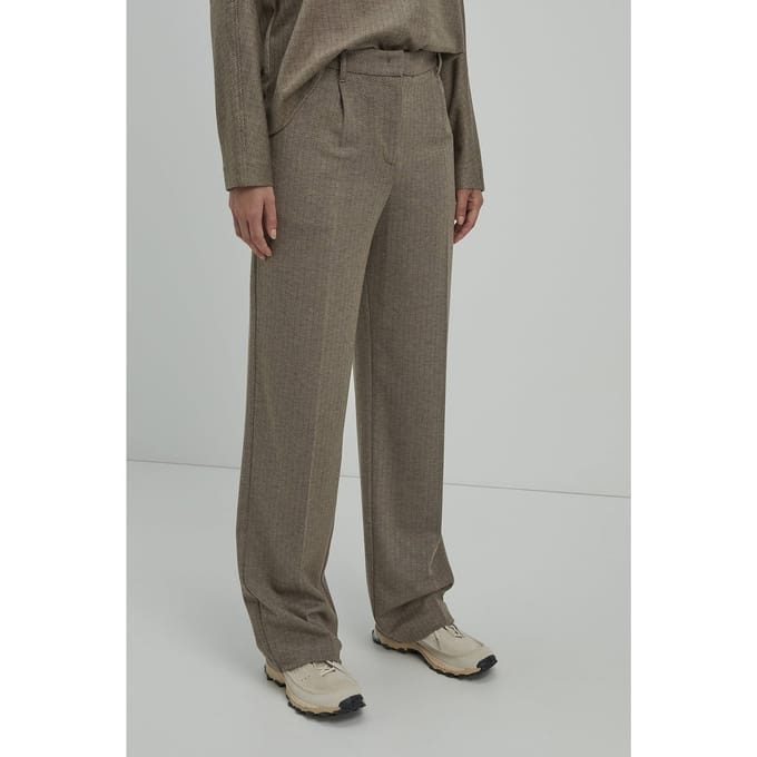 Josephine & Co Scott Pants Sand Print Taglia: 36 | Pantaloni da completo Outlet | Donna | Marrone