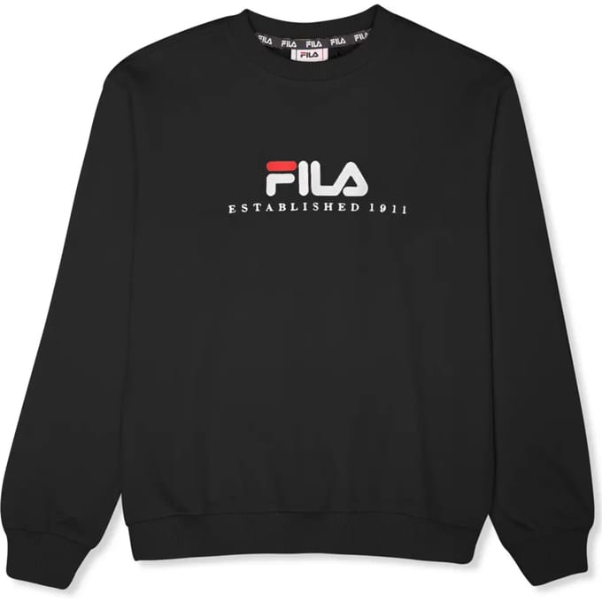 Kindertrui met ronde hals Fila Carisio Regular Logo