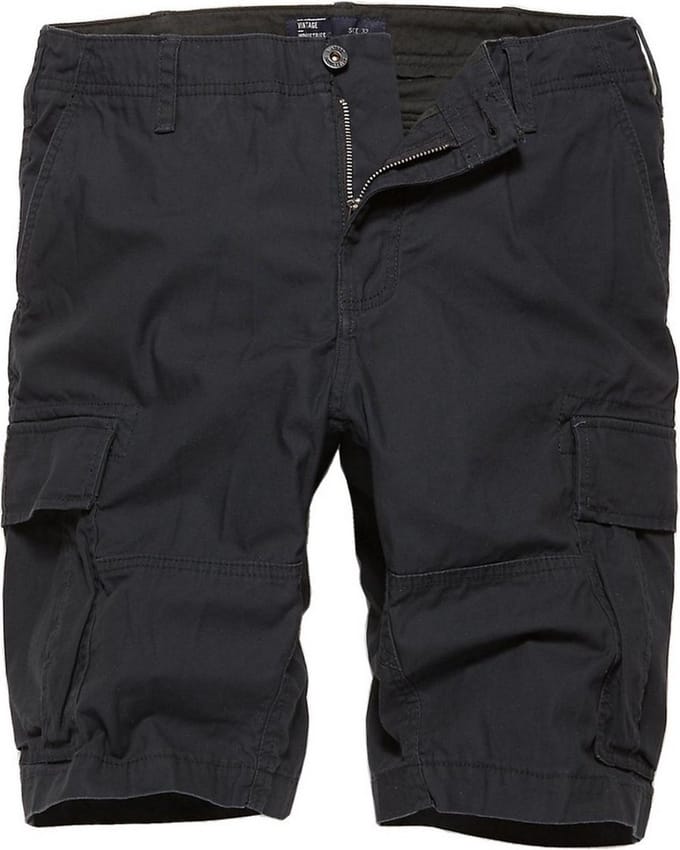 Vintage Industries Cargoshorts Kirby Shorts Steel