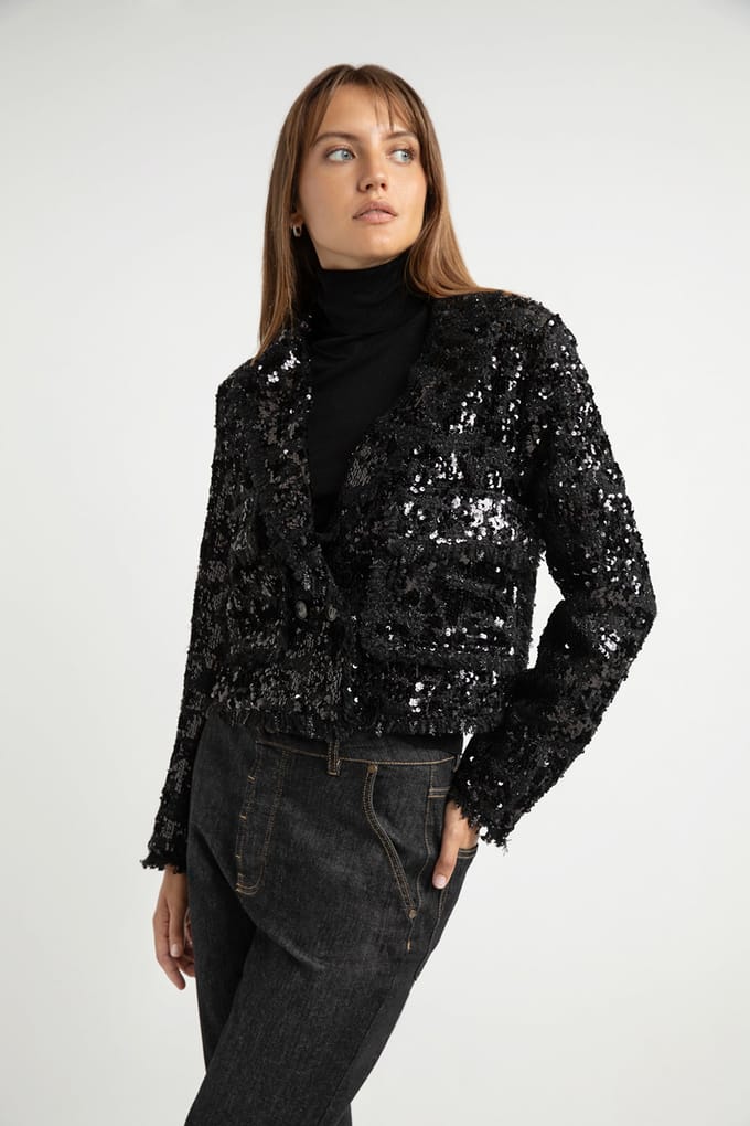 Josephine & Co Fleur Jacket Black Größe: 34 | Blazer Outlet | Damen | Schwarz