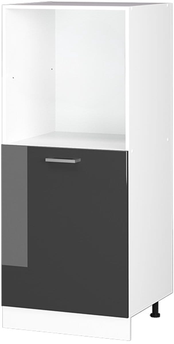 Vicco R-Line Ovenombouwkast – 60 cm Antraciet Hoogglans