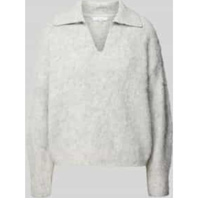 Loose fit gebreide pullover met wol model ‘Pelsie’
