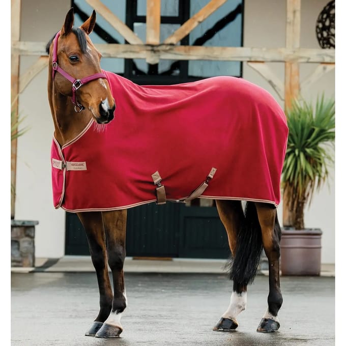 Fleecedeken voor paarden Horseware Amigo Cooler