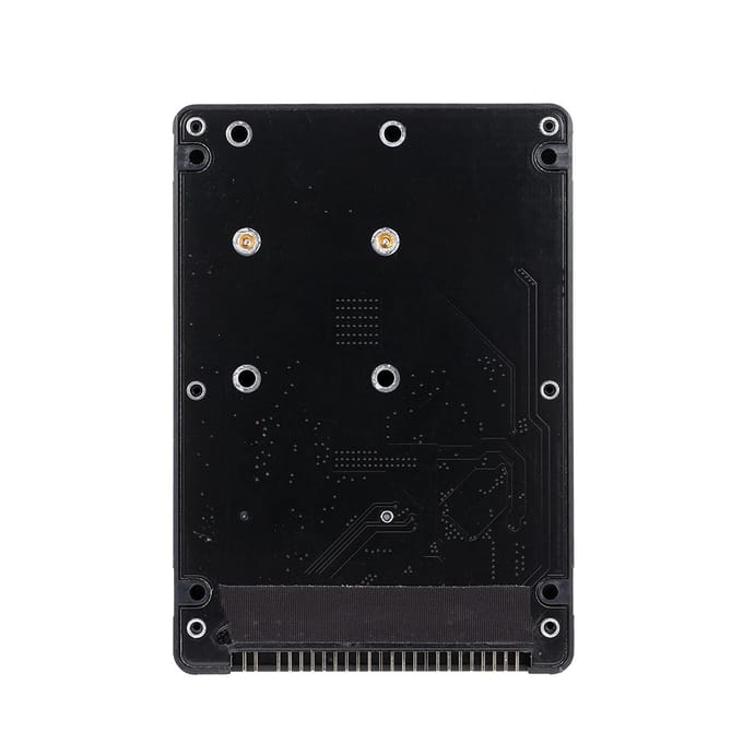 Adapterkaart mSATA naar IDE Adapterkaart Converterkaart mSATA naar 2,5'' IDE parallelle poort harde schijf zwart