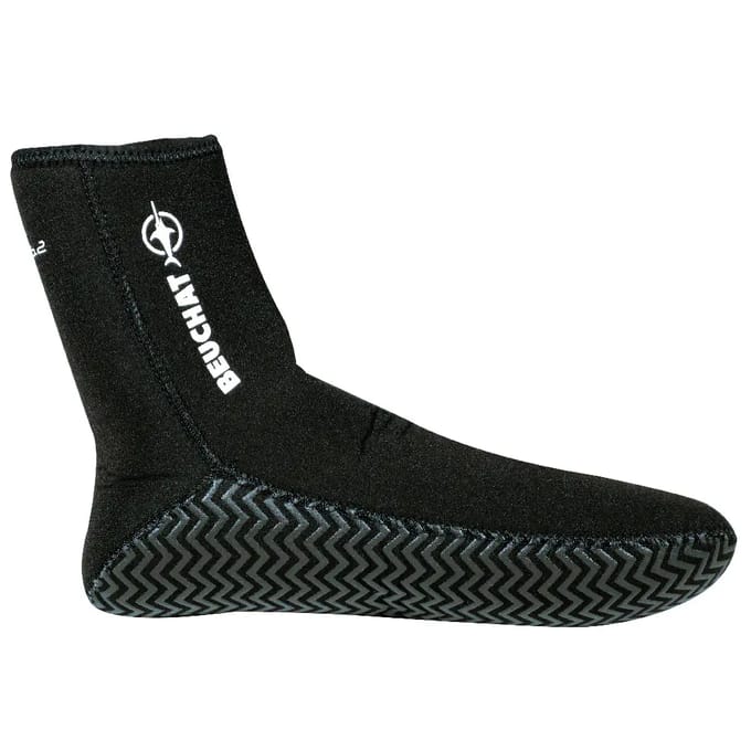 Beuchat Sirocco Open 3 Mm Duikbooties Zwart EU 44-45