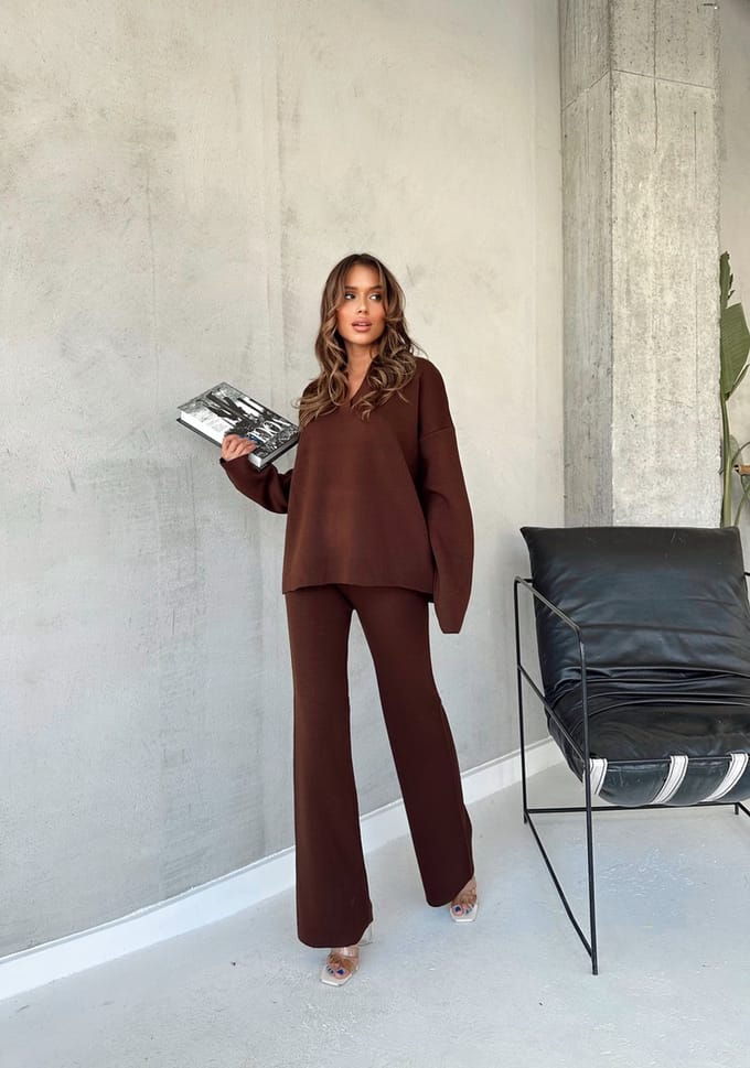 Loungesuit Ornella / Bruin / One Size