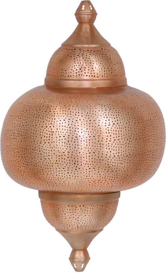 Safaary - Oosterse Wandlamp Koper Zayn 42 x 22 x 66cm