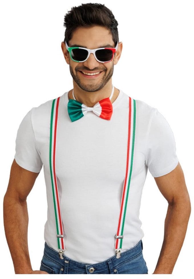 Supporter Accessoires Set Italië 3-delig