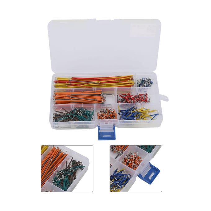 560 stuks Jumperdraad U-vormig Kleur Breadboardlijnen Printplaat Pin Uitbreidingsaccessoires