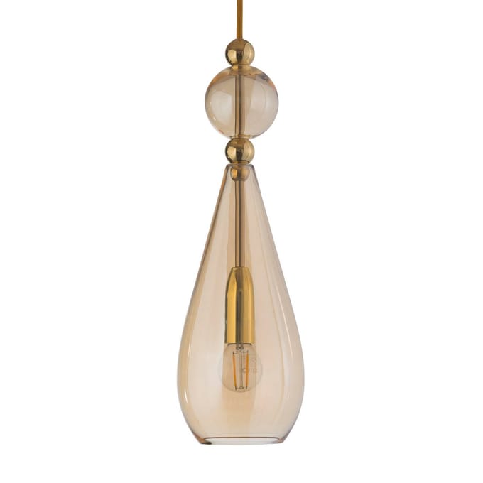 EBB & FLOW Smykke M hanglamp goud goud-rook