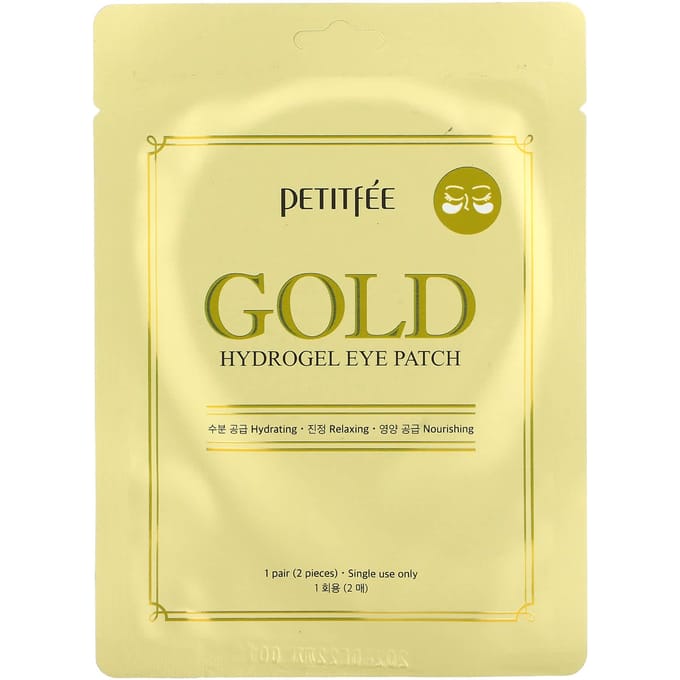 Petitfee Gold Hydrogel Eye Patch 2 pièces - Patchs Hydrogel