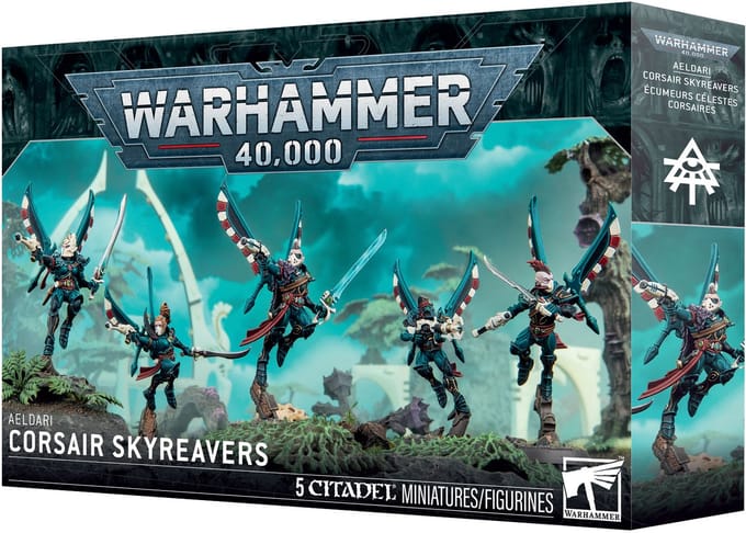 Beeldje Games Workshop Warhammer 40k - Aeledari Ecumeurs Celestes Corsaires