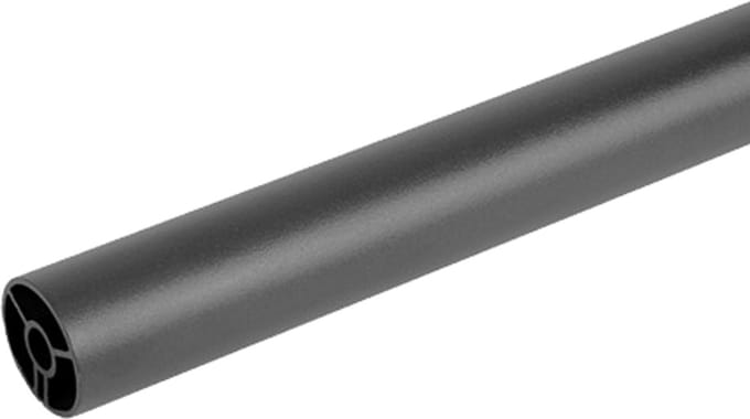 Kordo - Leuning - Inoline - Zwart aluminium - 2 m