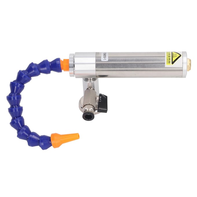 5-delige set Vortex Koude Lucht Koelpistool Aluminiumlegering Hittebestendig Hoge Efficiëntie Luchtkoeler Pistool