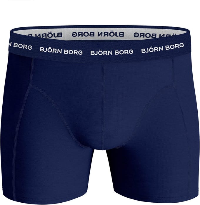 Bjorn Borg Boxers Cotton Stretch 3-Pack Blauw - Maat L - Heren - Boxershorts