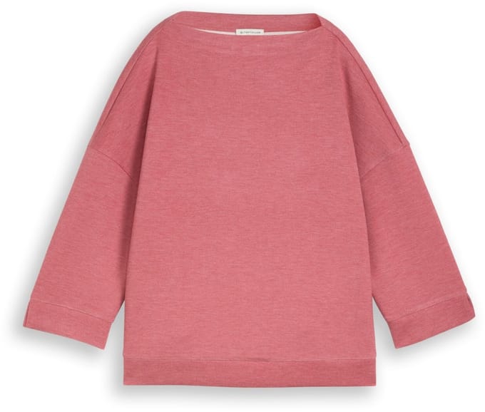 Tom Tailor - Dames sweater - Maat L - Vrouwen - Roze - polyester