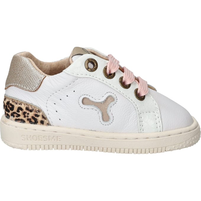 Shoesme Baby-Proof Sneakers - Meisjes - Wit - Maat:23