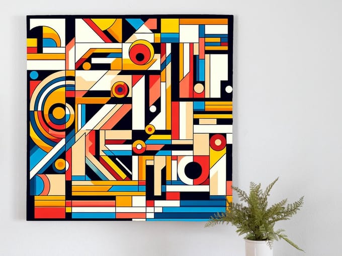 Kunstprint | Wanddecoratie | Dibond | 60 × 60 cm