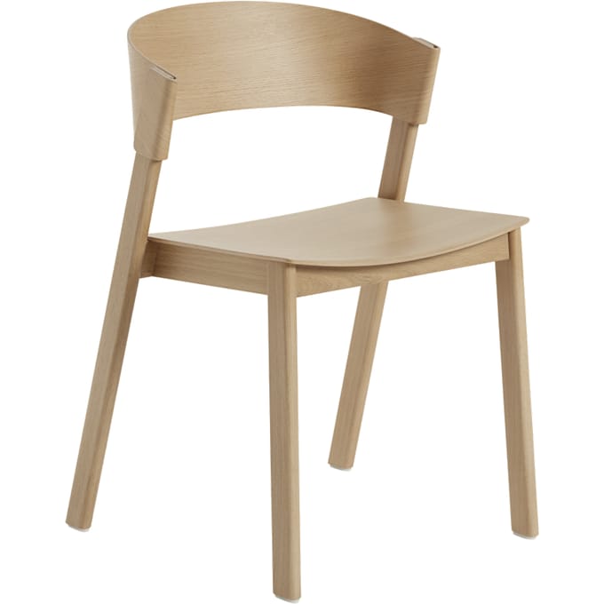 Muuto Cover Side Stoel - eiken natuur