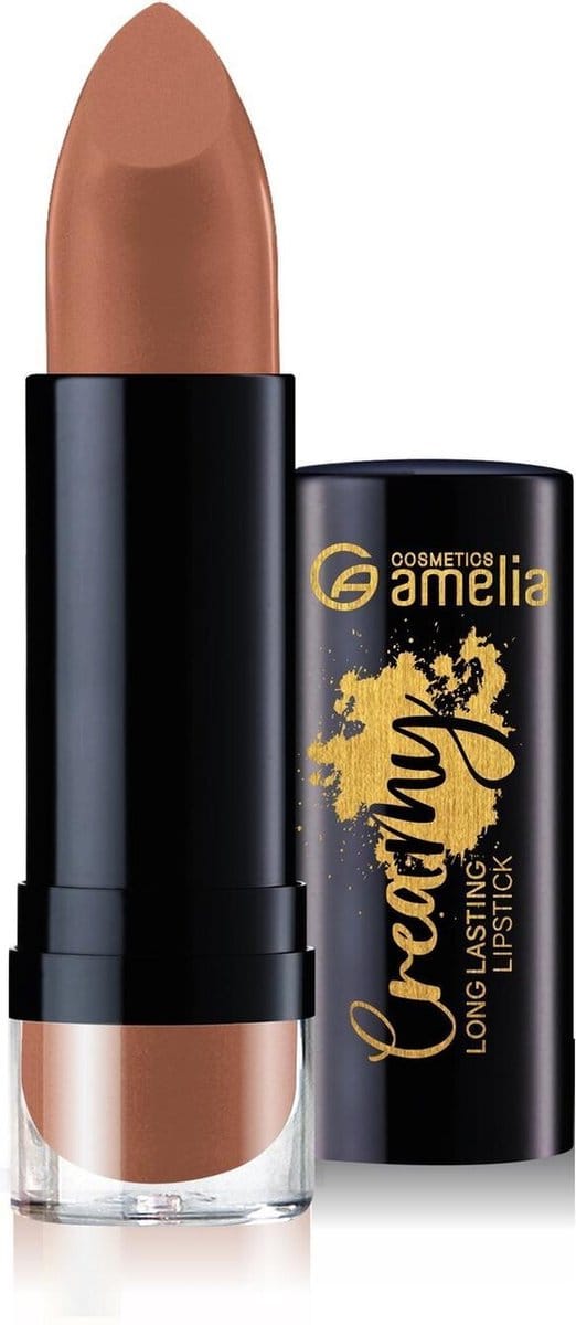 Amelia Cosmetics Lippenstift Creamy Liz Nude Dames Bruin