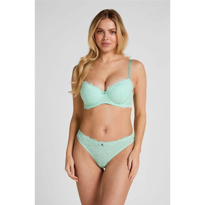Hunkemöller Marine Thong Groen