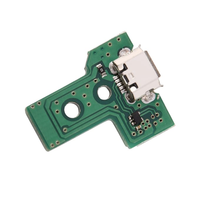 Vervangend USB-oplaadpoort Socket Board voor Sony Playstation 4 PS4 Gamecontroller gray