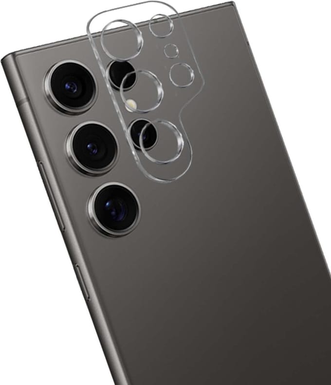 Camera Lens Protector - Geschikt voor Samsung Galaxy S24 Ultra - Extra Sterk - Camera Screenprotector - Beschermglas - Gehard Glas - Tempered Glass - Screen Protector