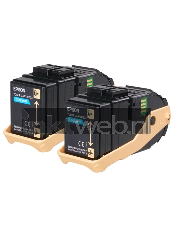 Epson S050608 2-pack cyaan (Origineel)