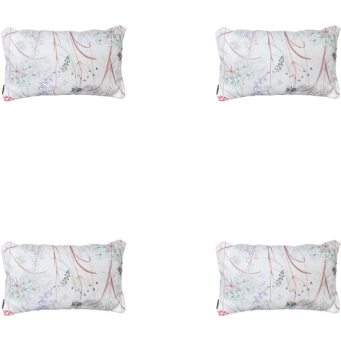 Madison - Sierkussen Donna natural canvas eco+ - Ca. 30x50 cm - Set van 4