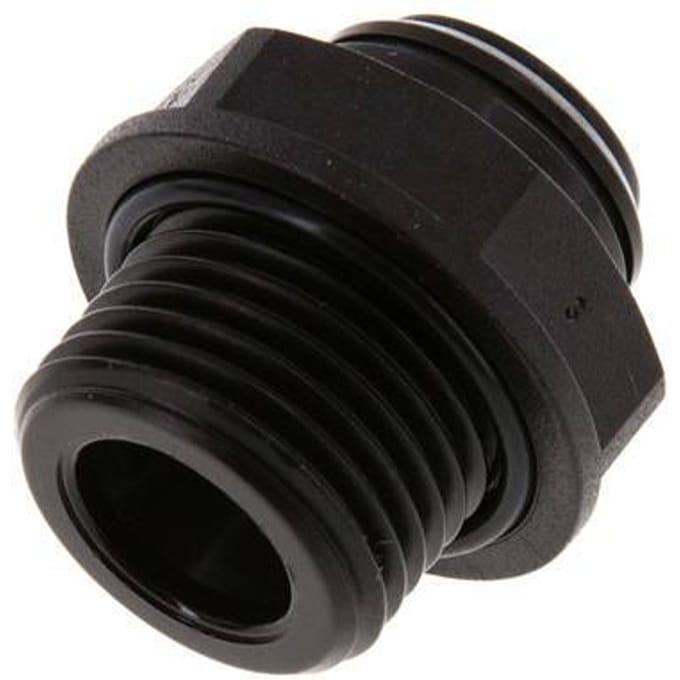10mm x G1/2'' POM Insteekfitting Buitendraad NBR [2 Stuks]