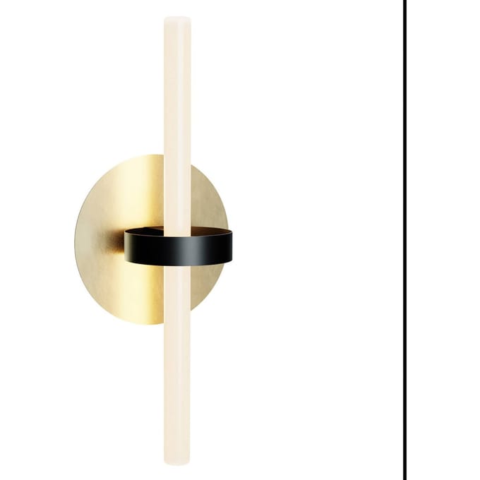 SEGULA wandlamp Equator in goud en zwart