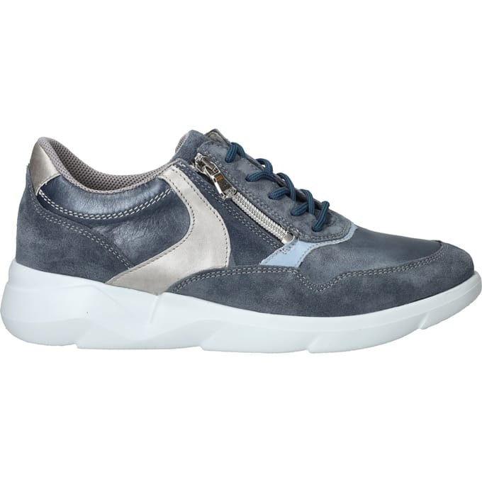 Waldlaufer Funky Sneakers - Dames - Blauw - Maat:40½