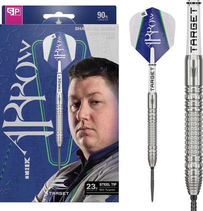Target Shane McGuirk G1 Swiss Point 90% - Dartpijlen