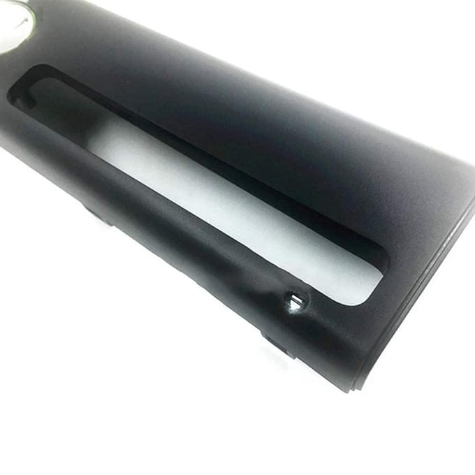 Frontplaat Baffle Voorpaneel Case Cover Beschermende schaal voor Xbox 360 black