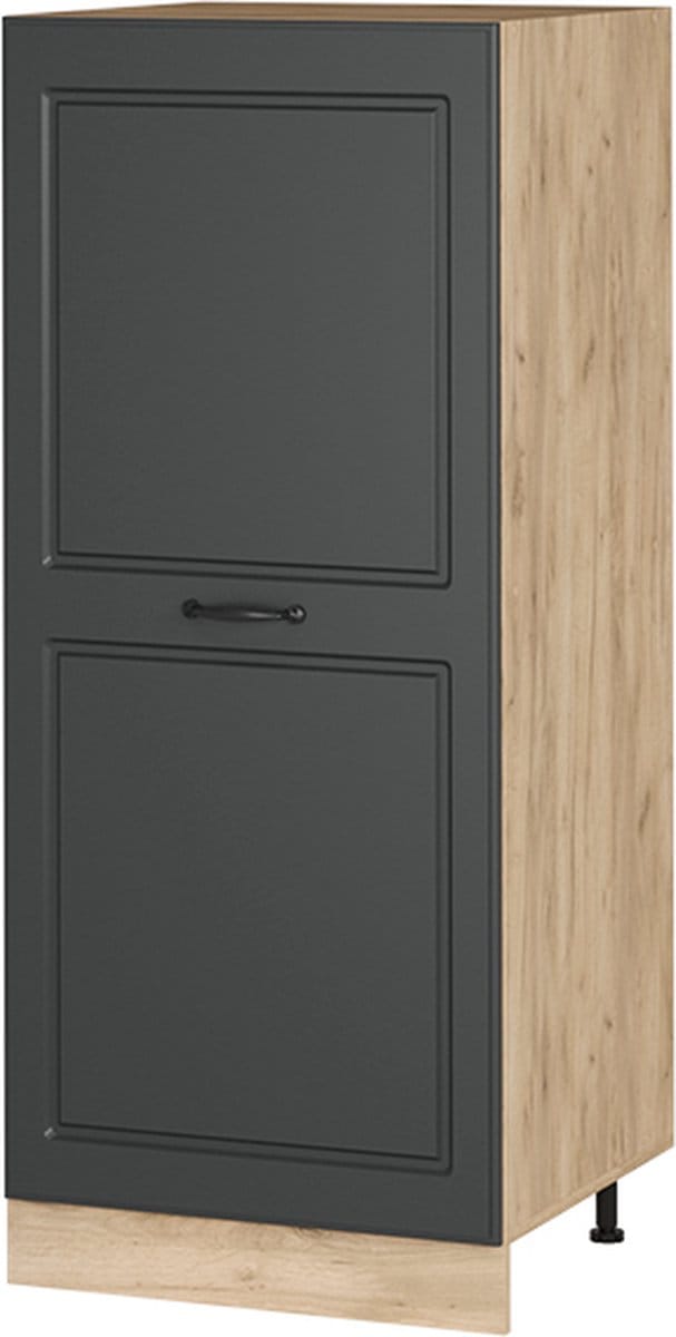 Vicco R-Line Hoge kast – 60 cm Antraciet landhuis