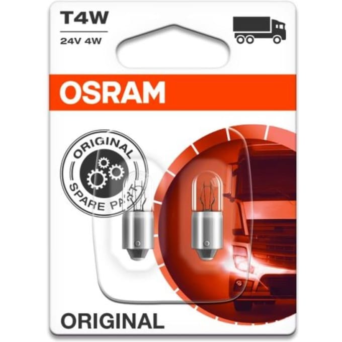 Gloeilamp voor de auto Osram OS3930-02B 4W Vrachtwagen 24 V BA9S