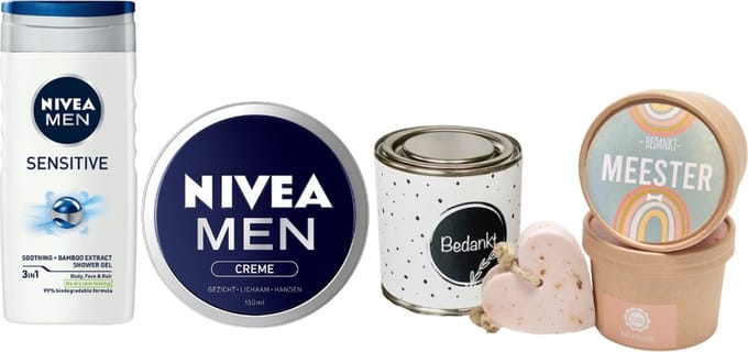 Nivea Cadeauset Meester Bedankt Zeep