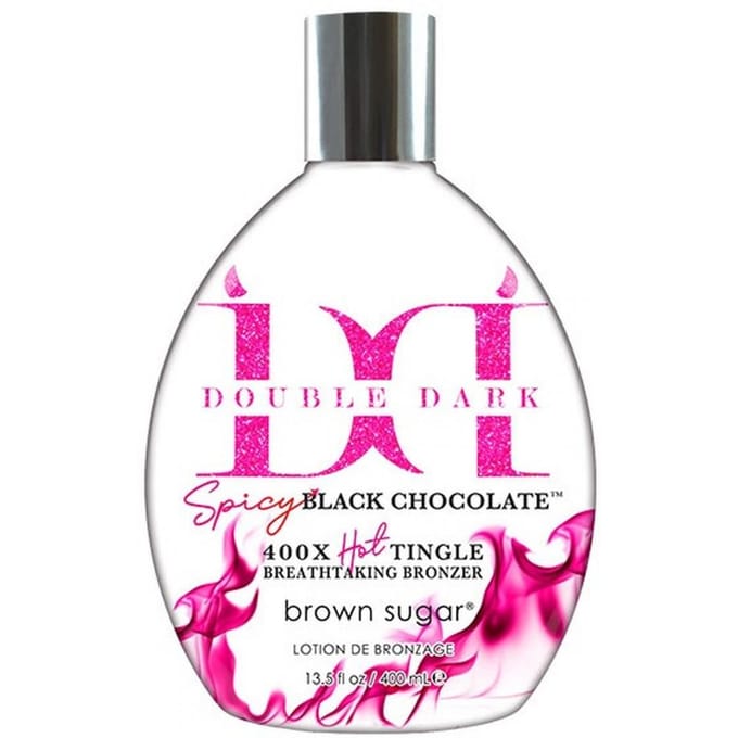 Bruine Suiker Pittige Zwarte Chocolade 400ml