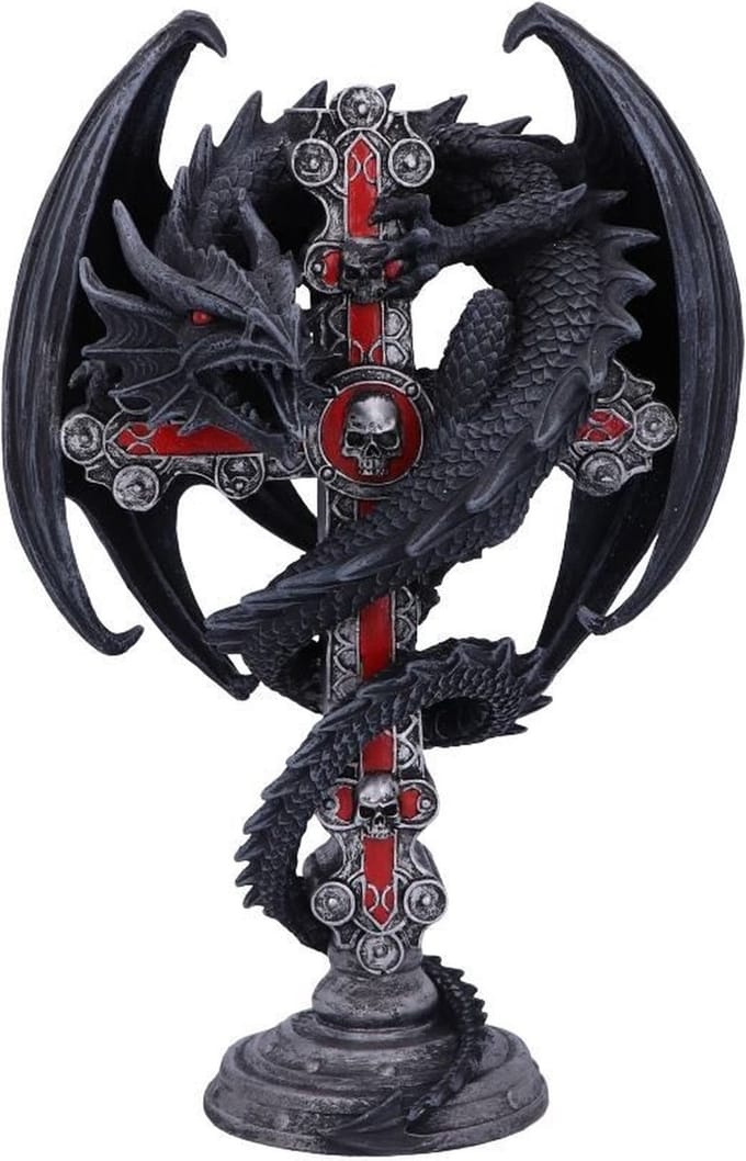 Nemesis Now Kaarsenstandaard Gothic Guardian AS Multicolours