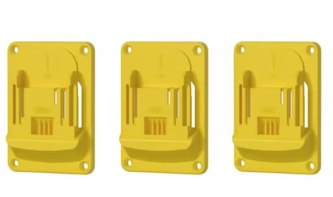 OPHANGBEUGEL VOOR DEWALT ACCU-MACHINE (SET VAN 3)