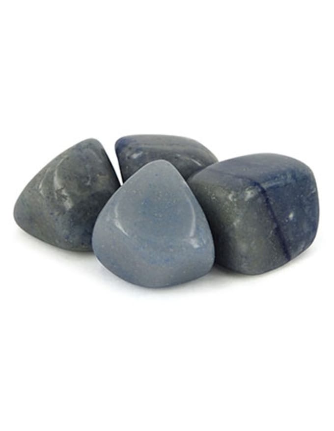 Blauwe kwarts 50 gr. trommelstenen (mt3)
