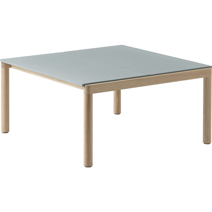Muuto Couple Salontafel 80 x 84 - plain/plain - pale blue