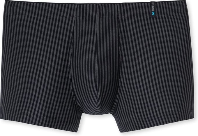 Schiesser Long Life Soft Supermini Heren Onderbroek - blauw zwart