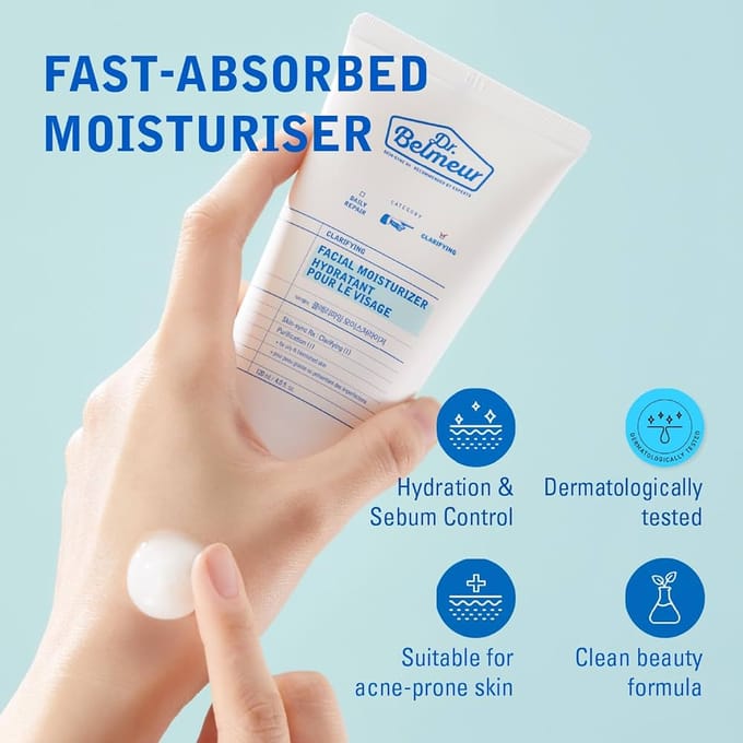 Dr. Belmeur Clarifying Hydraterende Clarifiërende Gezichtscrème 120 ml