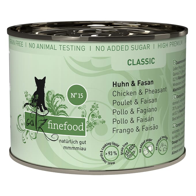 catz finefood 6 x 200 g - Kip & Fazant