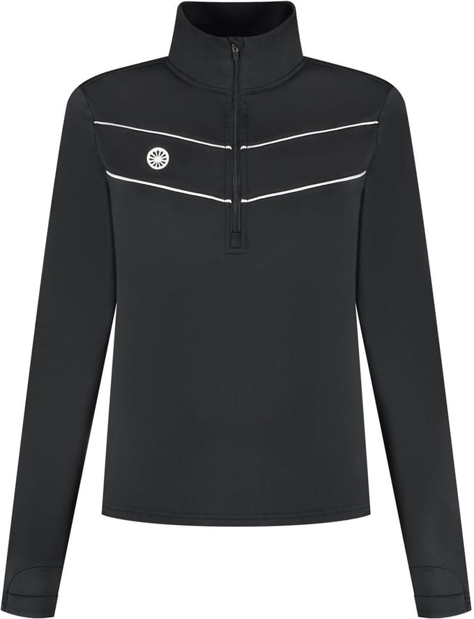 The Indian Maharadja Baroda Chevron Half Zip Sweater Dames - Maat L