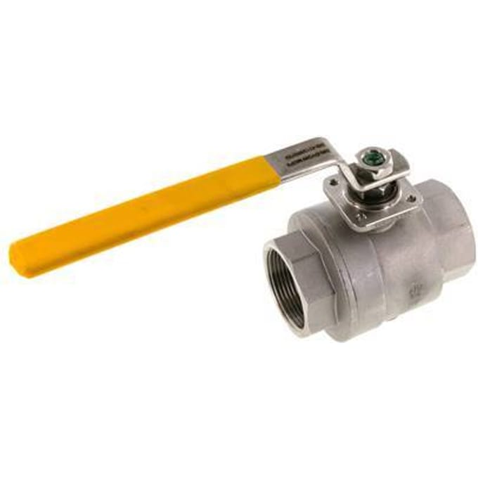 Rp 1-1/2 inch Gas 2-Weg RVS Kogelkraan - BL2SH-AM-GA-112