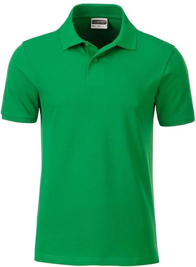 James and Nicholson Heren Basis Polo (Fern Green)