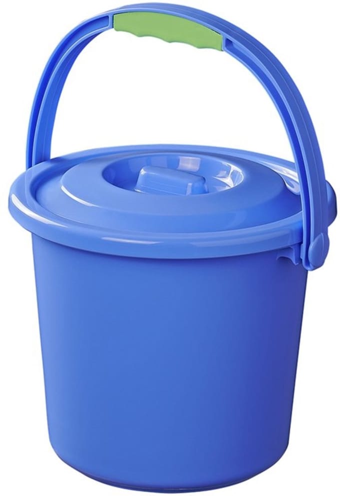 ProPlus Emmer met deksel - 5 liter - blauw - veelzijdig gebruik